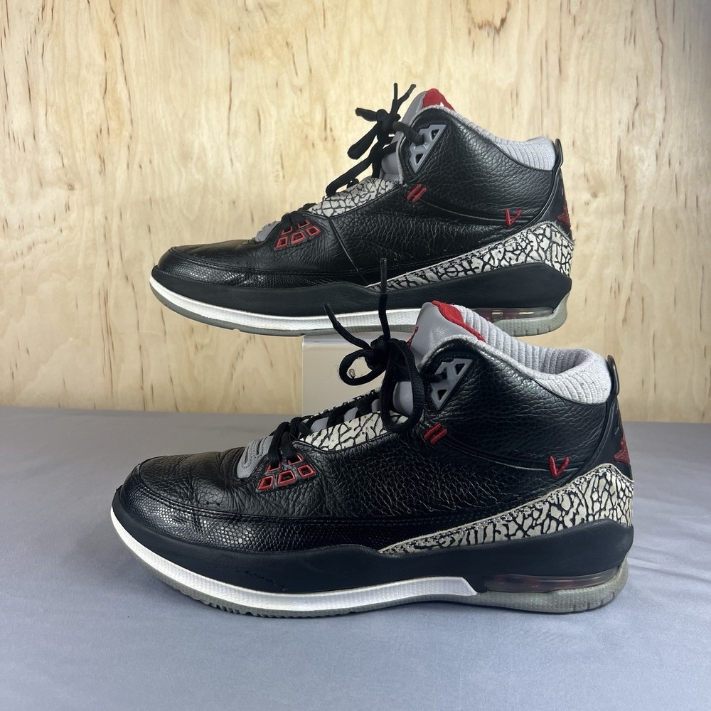 Jordan 2.5 Team Black Cement Bred Men's Size 11 Shoes 331987-061